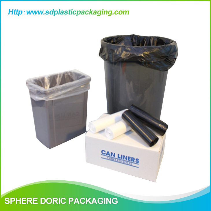 HDPE star-seal garbage bags