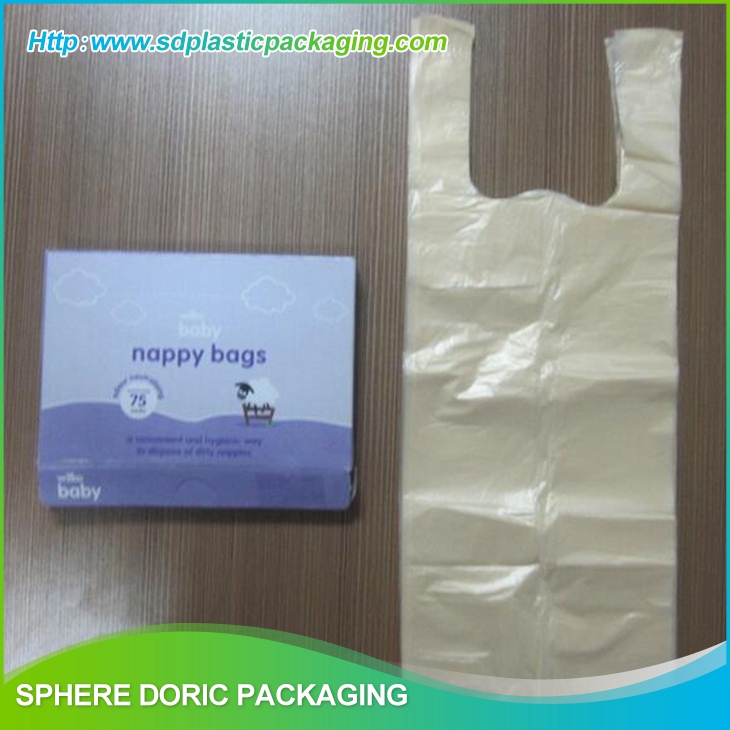 HDPE Nappy bags