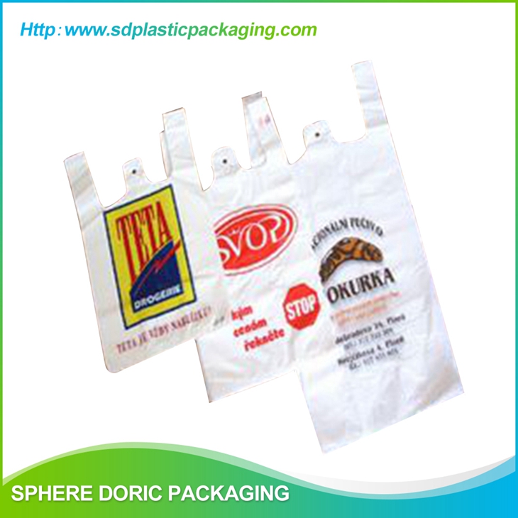 HDPE/LDPE Printed T-thirt bags