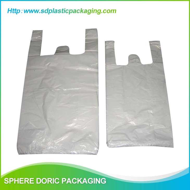 HDPE/LDPE plain t-thirt bags
