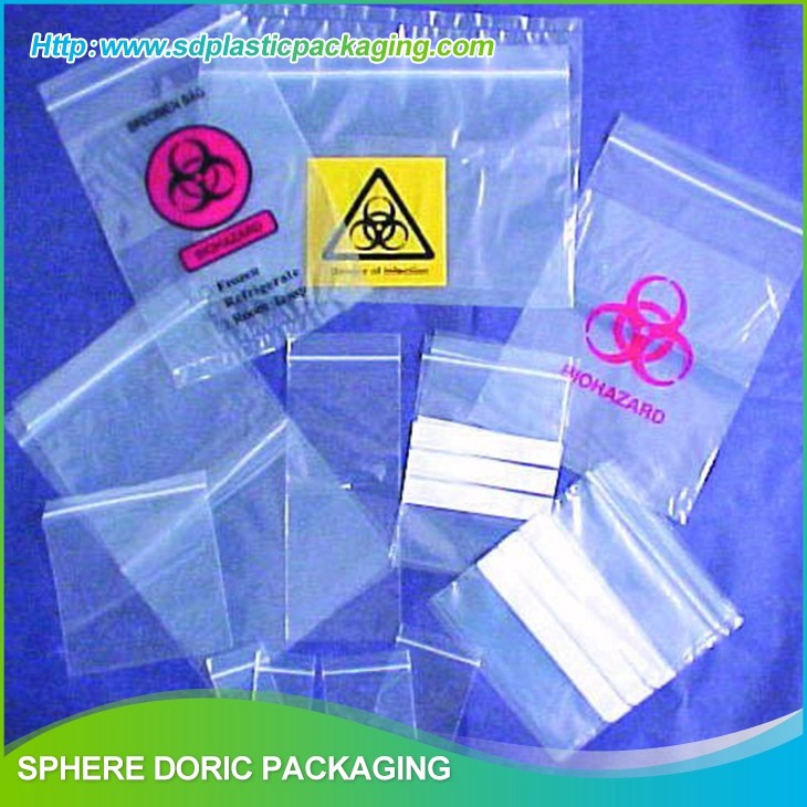 LDPE Printed Zip lock bags