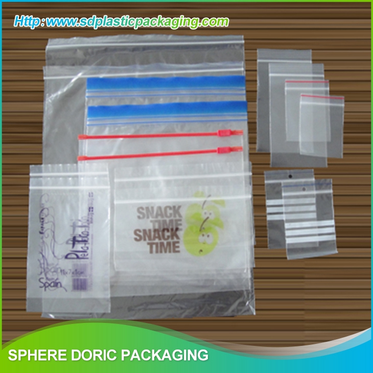 LDPE zip lock bags